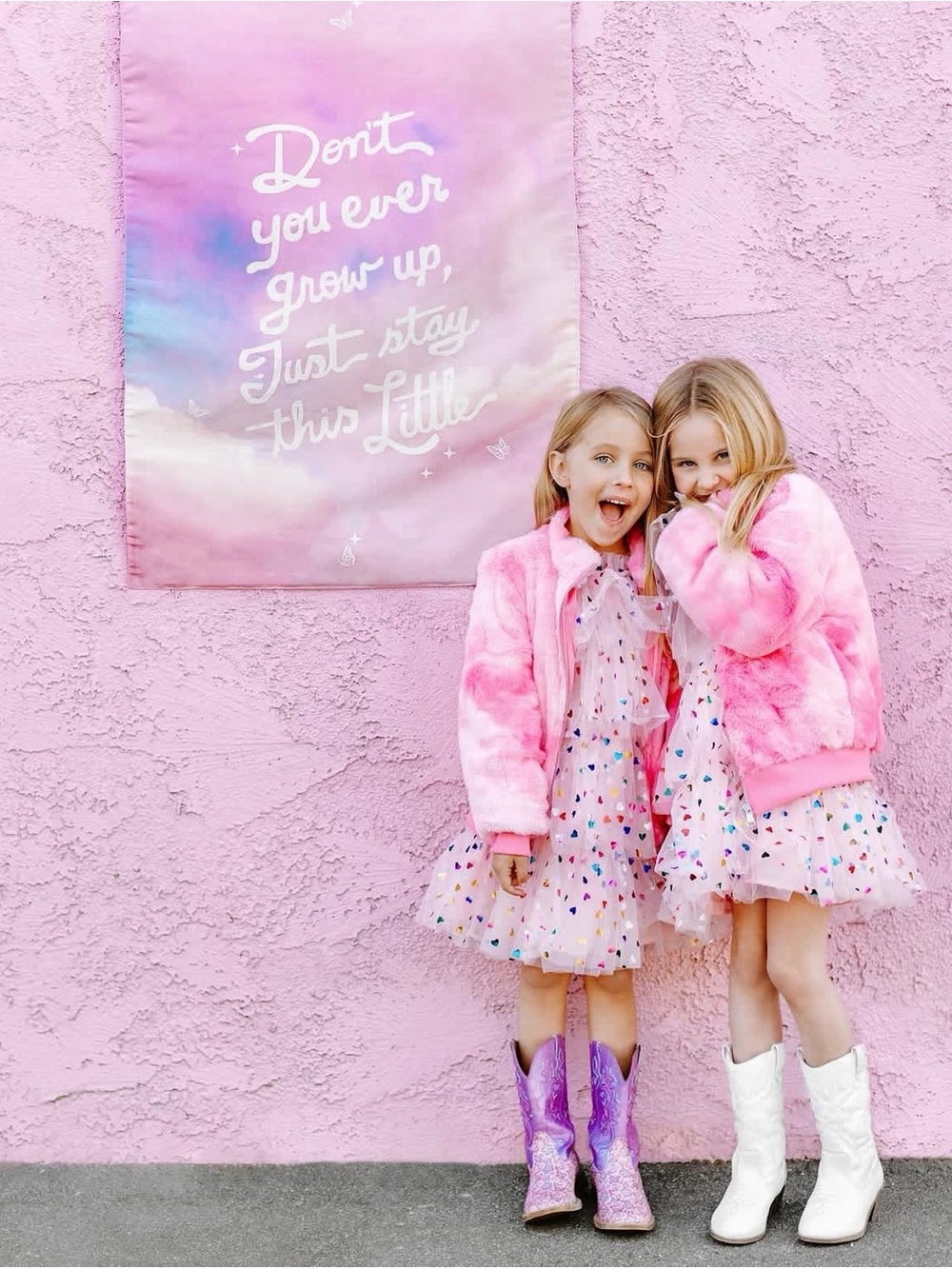 Wildflowers Bright Bubblegum Pink Faux Fur Hoodie